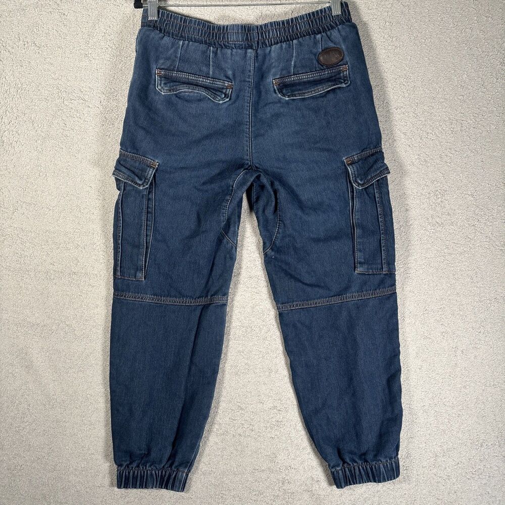 Armani Exchange Cropped‎ Ankle Cargo Jogger Blue Jeans Men’s Size 30 Fit 30x24 - Picture 11 of 16